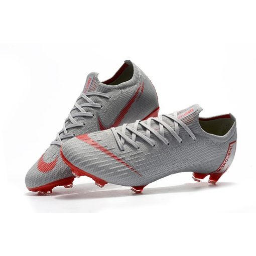 Nike Mercurial Vapor 12 Elite FG - Grijs Rood_2.jpg